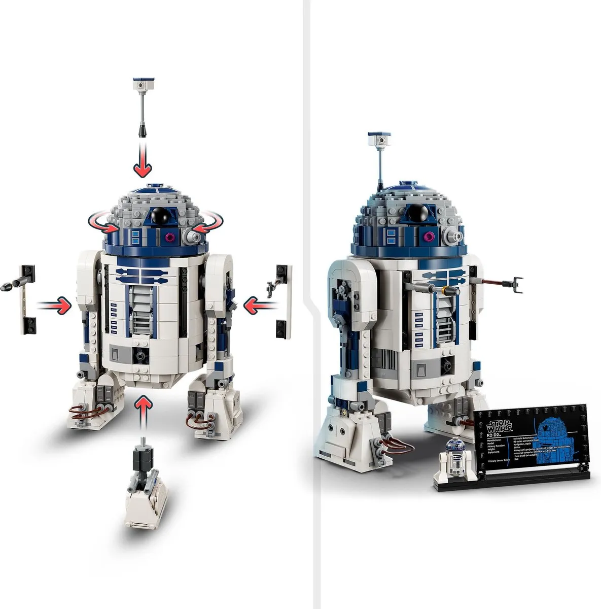 LEGO Star Wars R2-D2 75379 - 1050 Stukken - Multicolor