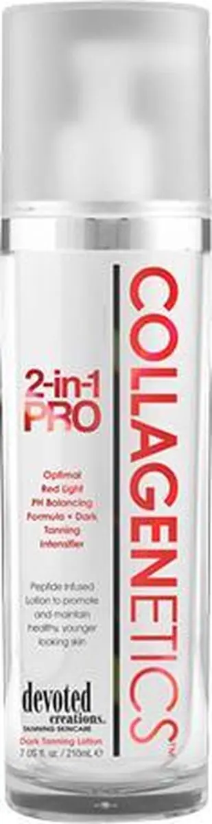 Devoted Creations Collagenetics 2-in-1 Lotion Pro Zonnebankcrème 210ml