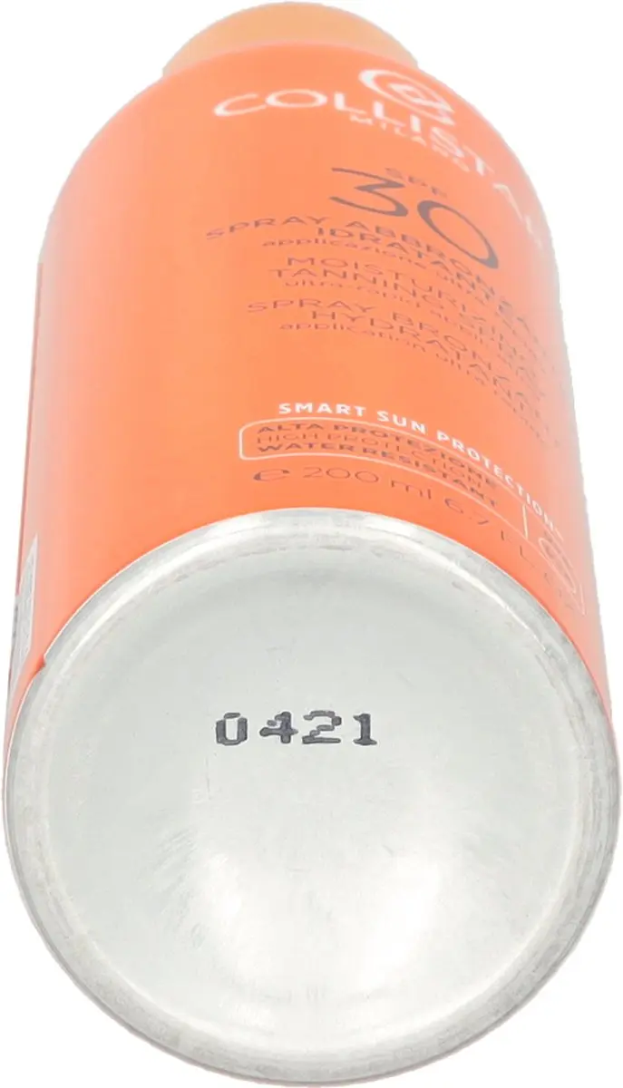 Collistar Moisturizing Tanning Spray SPF 30 - 200ml - afbeelding 6 van 6