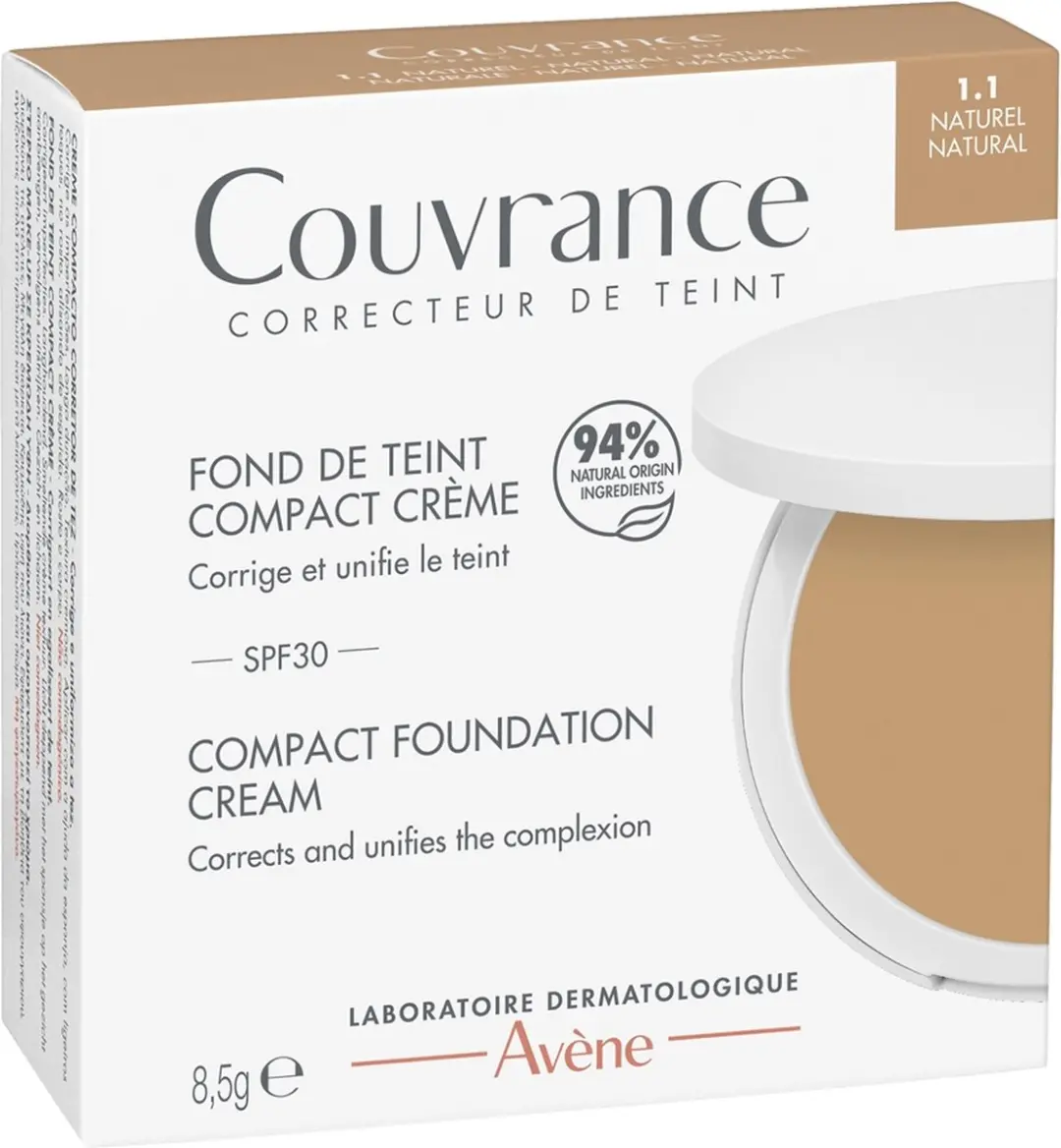 Avène Couvrance Compacte Foundationcrème Naturel 85g