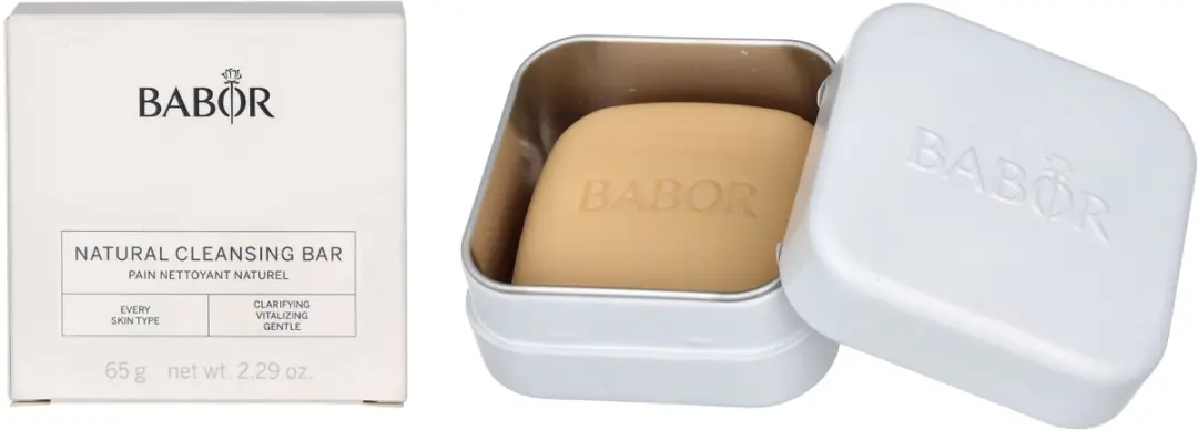 Babor Natural Cleansing Bar + Can - 20ml + 65ml