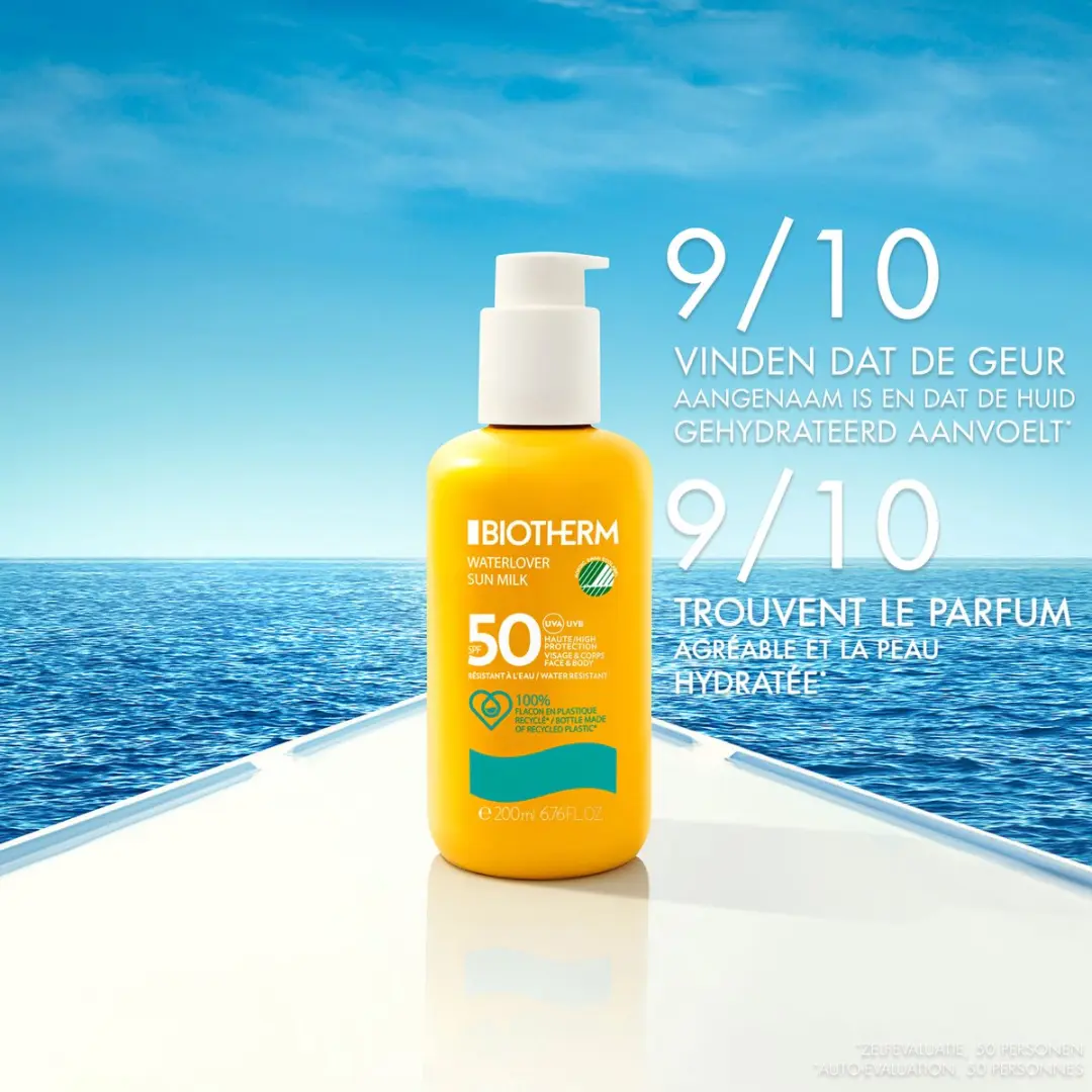 Biotherm Waterlover Sun Milk SPF50 Zonnebrand 200ml