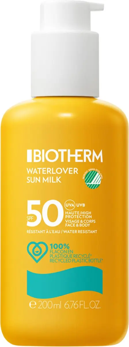 Biotherm Waterlover Sun Milk SPF50 Zonnebrand 200ml