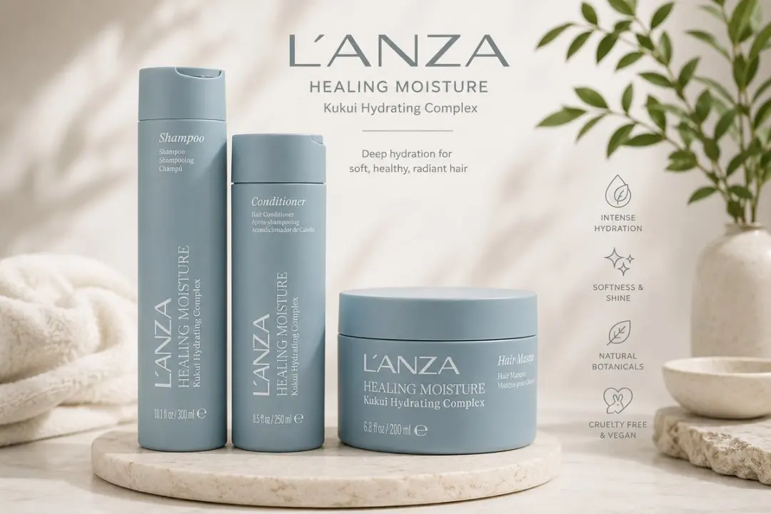 L'anza Healing Moisture Triple Set