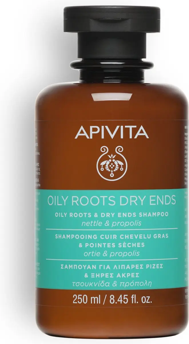 Apivita Oily Roots Dry Ends Shampoo 50ml