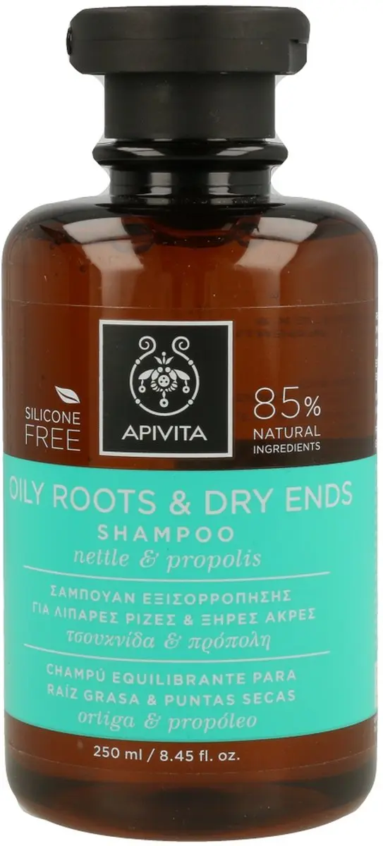 Apivita Oily Roots Dry Ends Shampoo 50ml