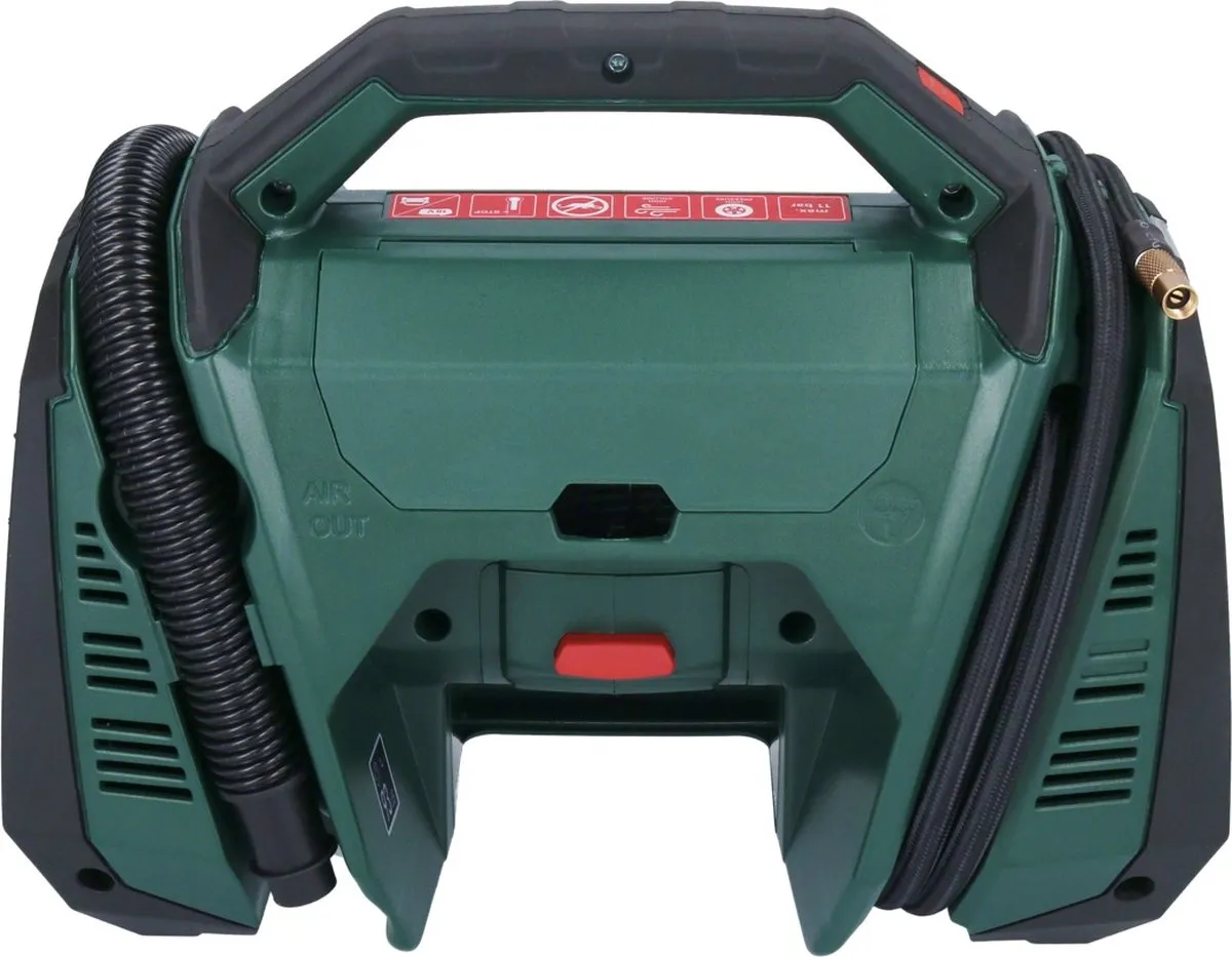 Metabo AK 18 Multi Compressor 18V 11 bar - 16L - 4.0Ah Groen