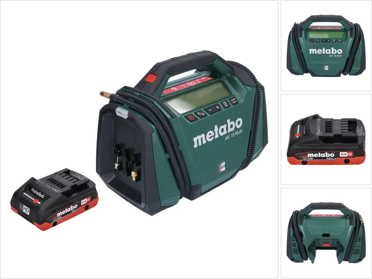 Metabo AK 18 Multi Compressor 18V 11 bar