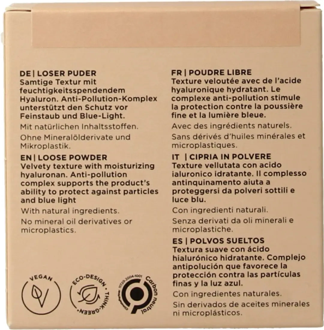 Annemarie Börlind Lose Puder Light Beige 10g