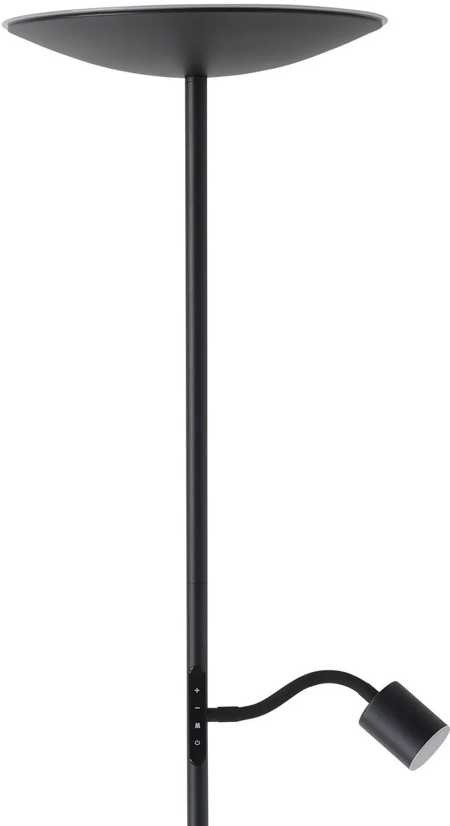 Eglo Conivarino Vloerlamp LED 170cm - Zwart - Dimbaar
