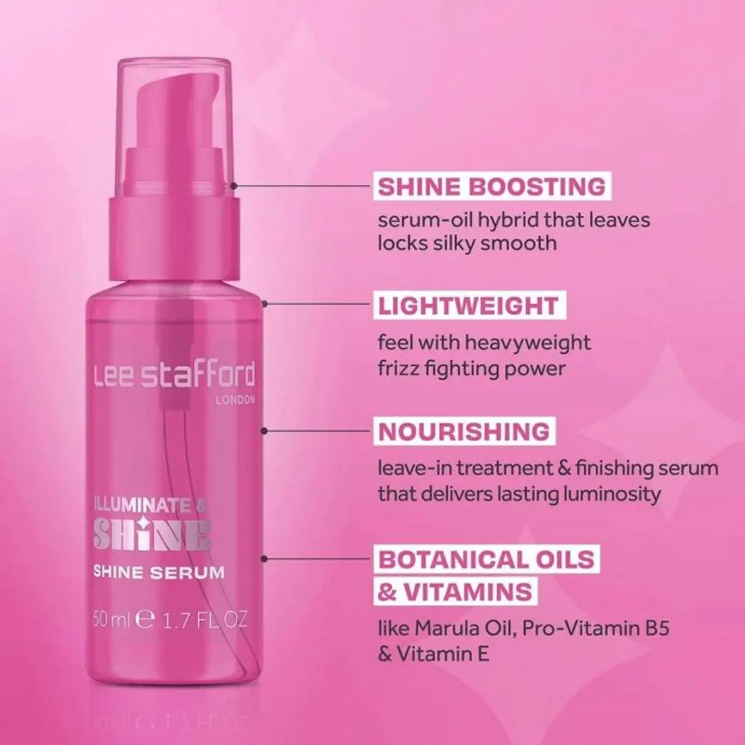 Lee Stafford Illuminate & Shine Serum 50ml