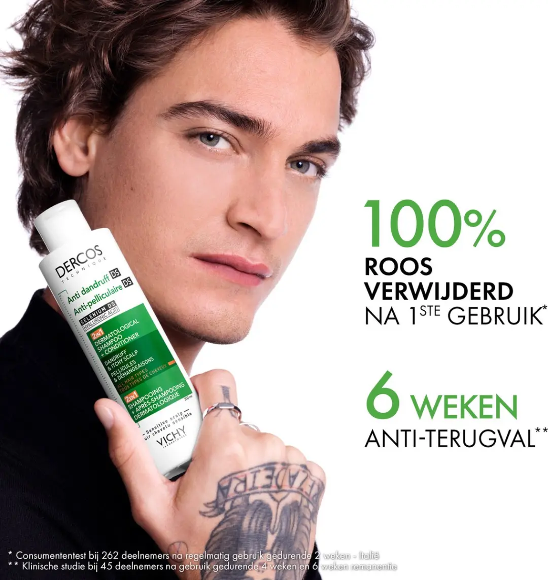 Vichy Dercos Technique Anti-roos Shampoo & Conditioner 200ml - afbeelding 6 van 6