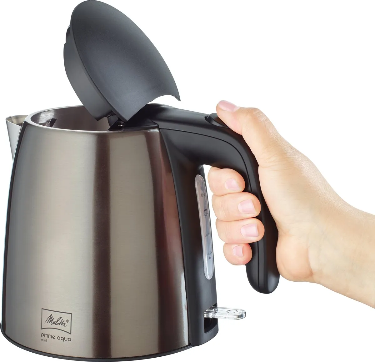 Melitta Prime Aqua Waterkoker 2200W - Grijs Metallic