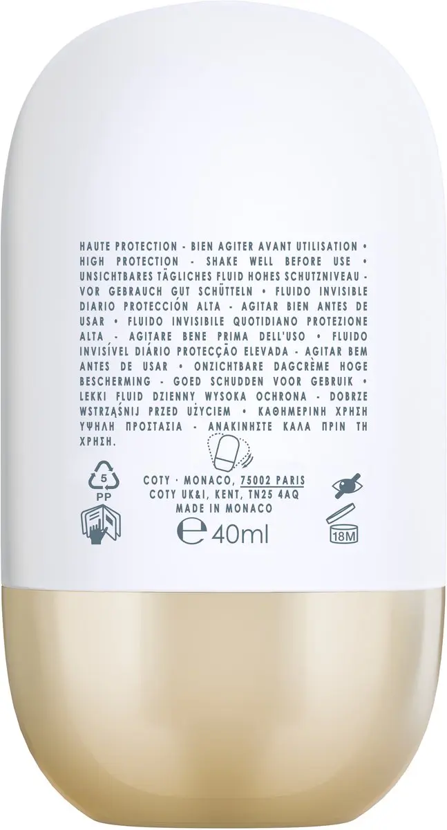 Lancaster Sun Perfect Air Daily Invisible Fluid SPF50 - 40ml