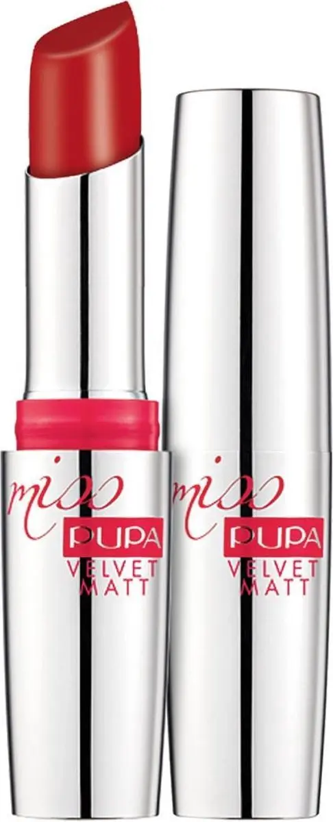 Pupa Miss Pupa Velvet Matt 402 Royal Red Lippenstift 3,3 ml