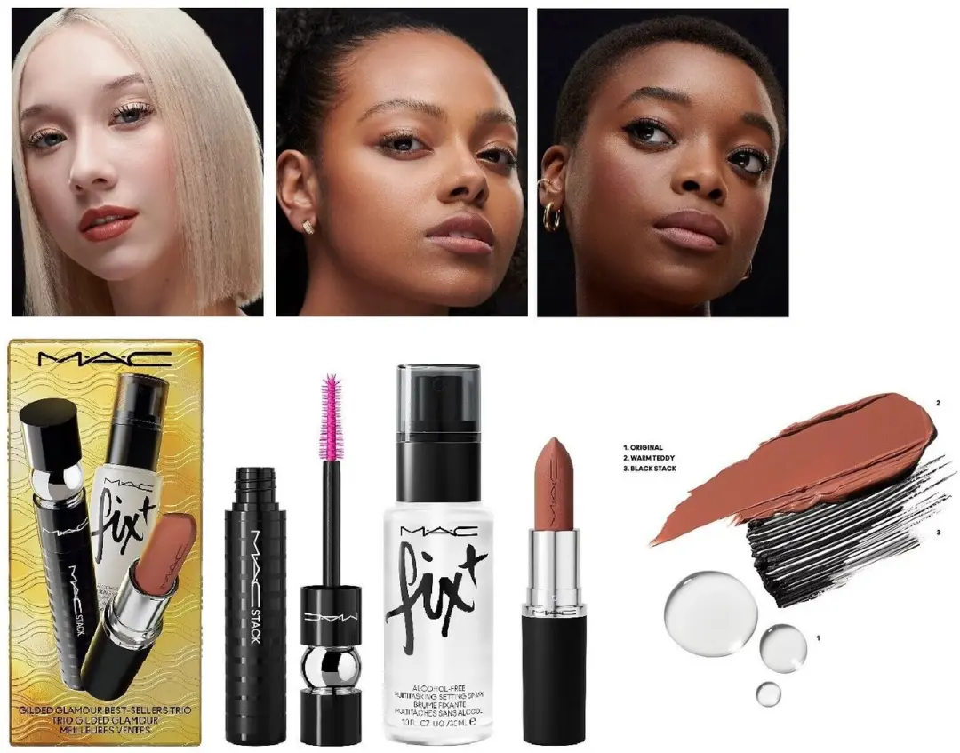 MAC Gilded Glamour Best-Sellers Trio - 3 Stuks