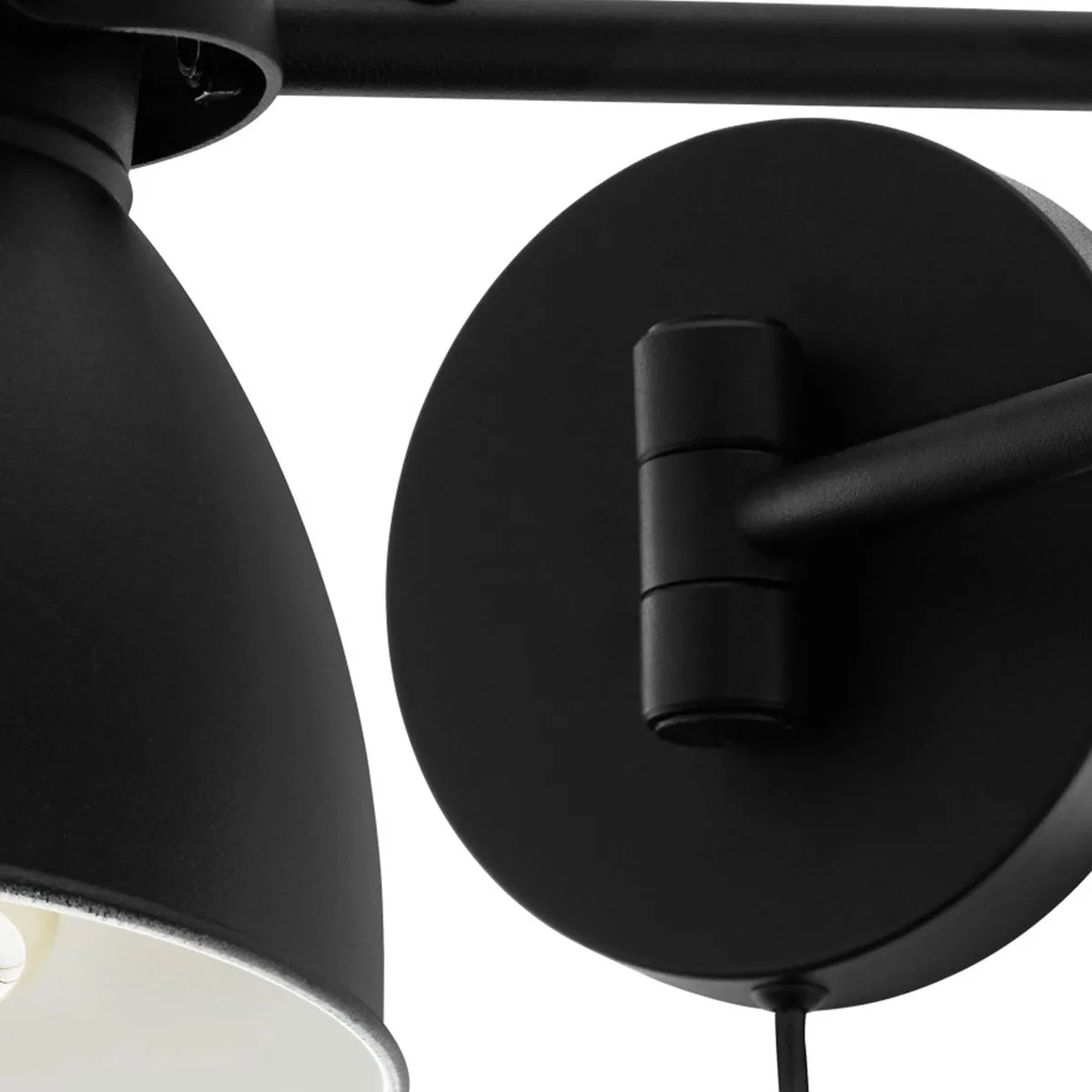 Eglo San Peri Wandlamp E27 - 30cm - Zwart