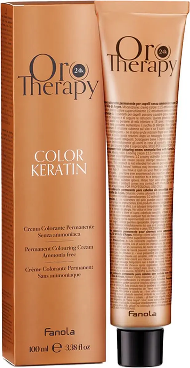 Fanola Orotherapy Color Keratin Permanent 9.31 Zeer Licht Blond