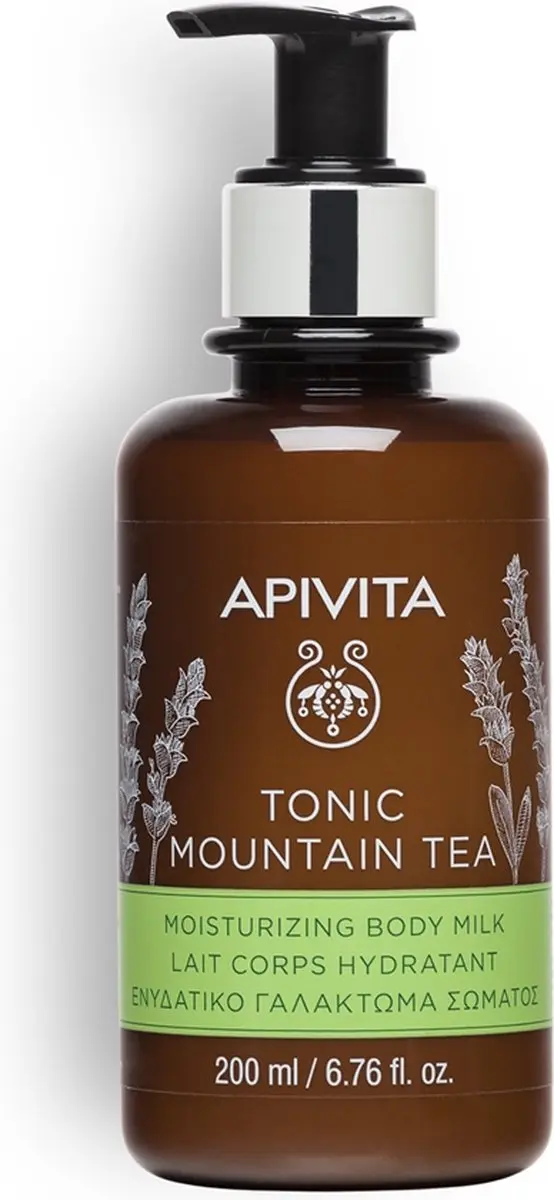 Apivita Mountain Tea Body Milk 200ml