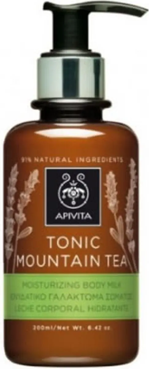 Apivita Mountain Tea Body Milk 200ml