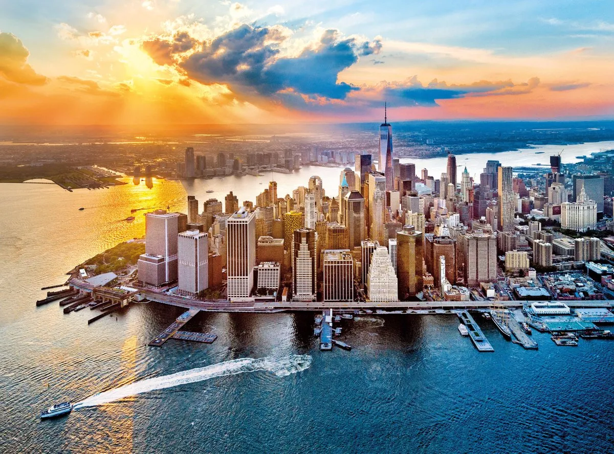 Clementoni New York Puzzel 500 Stuks - Multi Kleur