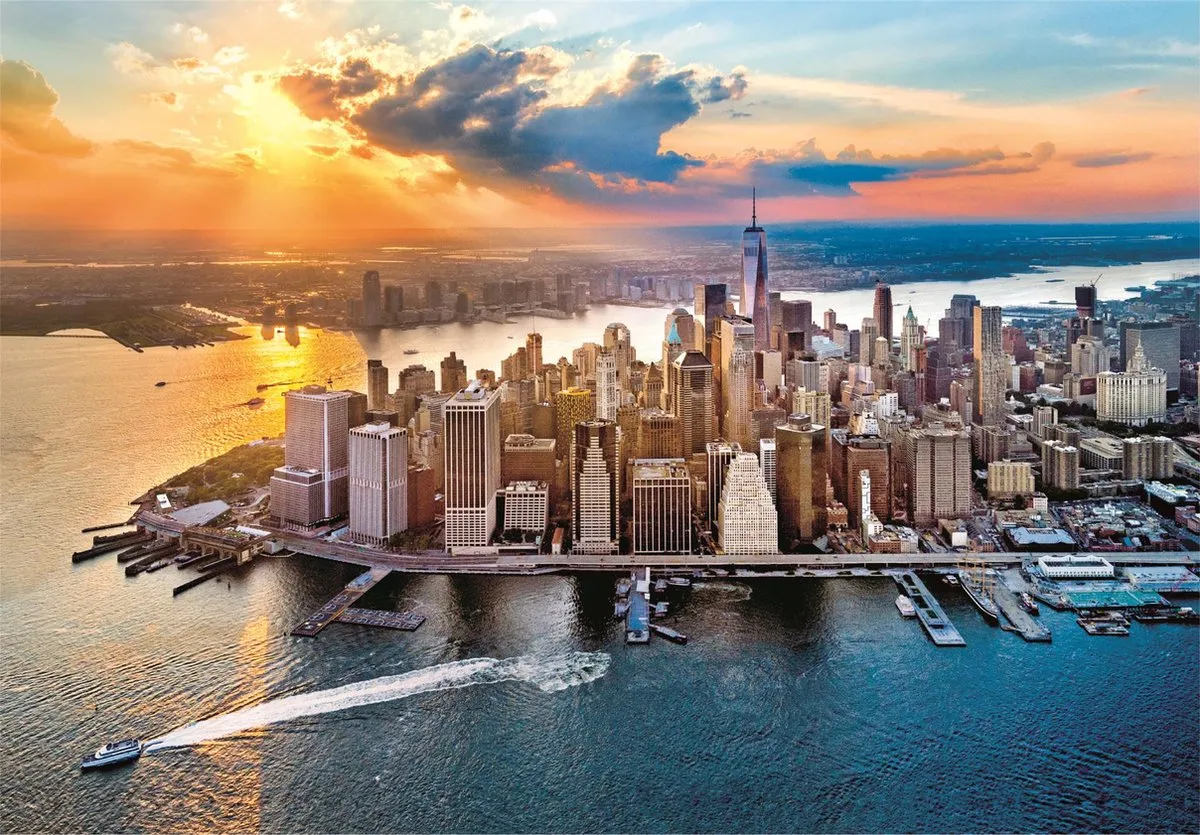 Clementoni New York Puzzel 500 Stuks - Multi Kleur
