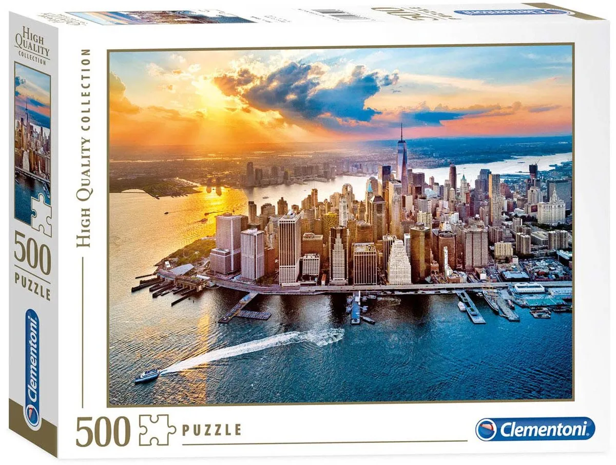 Clementoni New York Puzzel 500 Stuks - Multi Kleur