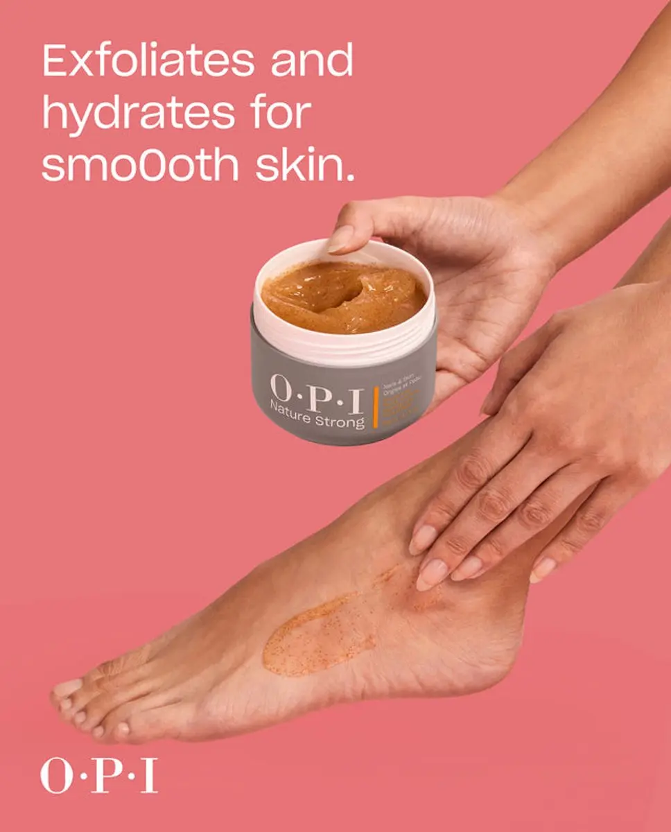 O.P.I. Nature Strong Scrub Handcrème 250ml - Grijs