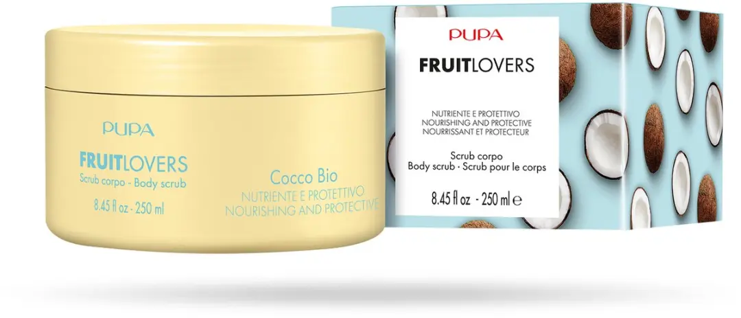 Pupa Milano Fruit Lovers Body Scrub Coconut Bio 250ml
