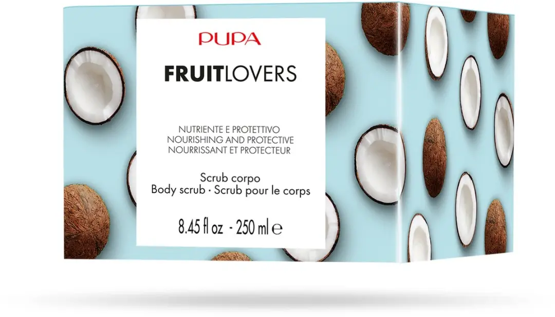 Pupa Milano Fruit Lovers Body Scrub Coconut Bio 250ml