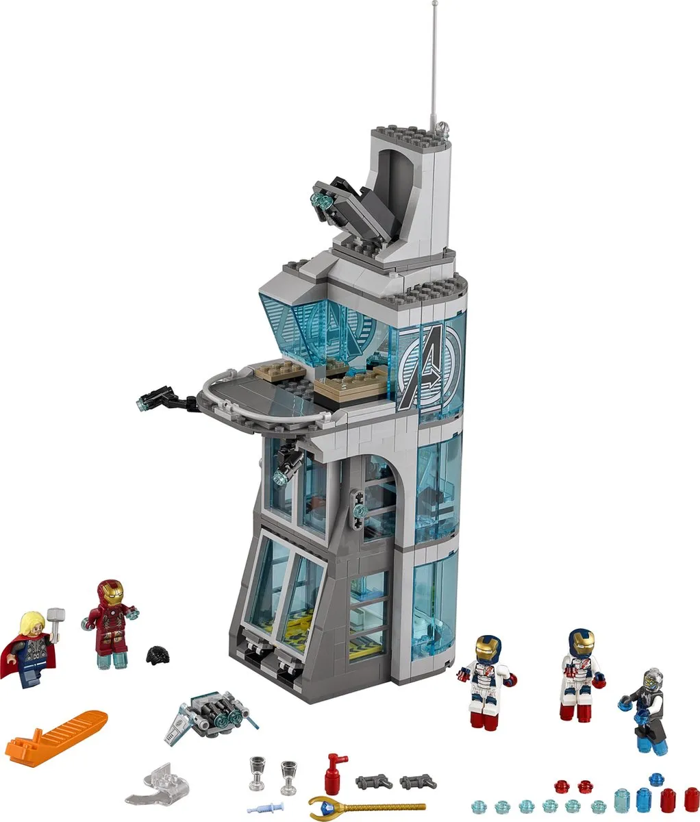 LEGO Superheroes 76038 Aanval op de Avengers Toren - 511 Stukken