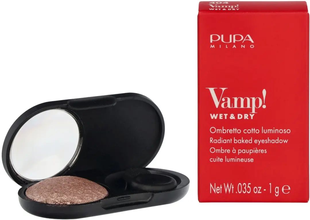 Pupa Milano Vamp! Wet & Dry Oogschaduw 404 Cold Taupe - 1g