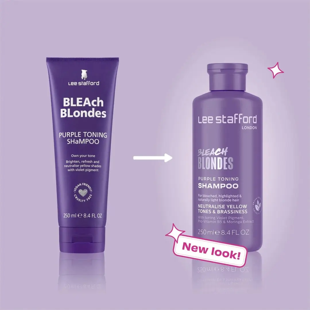 Lee Stafford Bleach Blondes Purple Toning Shampoo 250ml