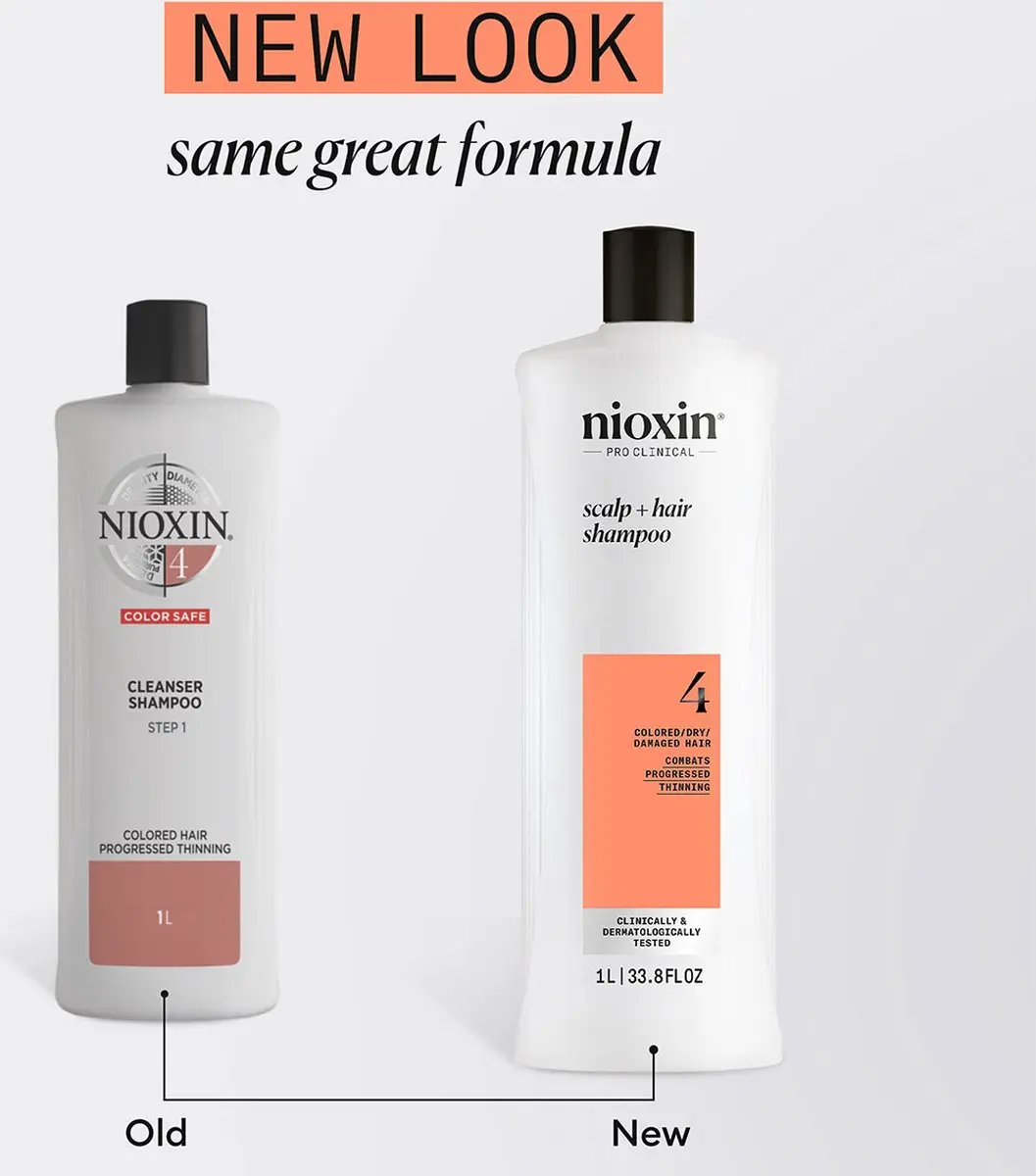 Nioxin System 4 Shampoo 1000ml - afbeelding 6 van 6