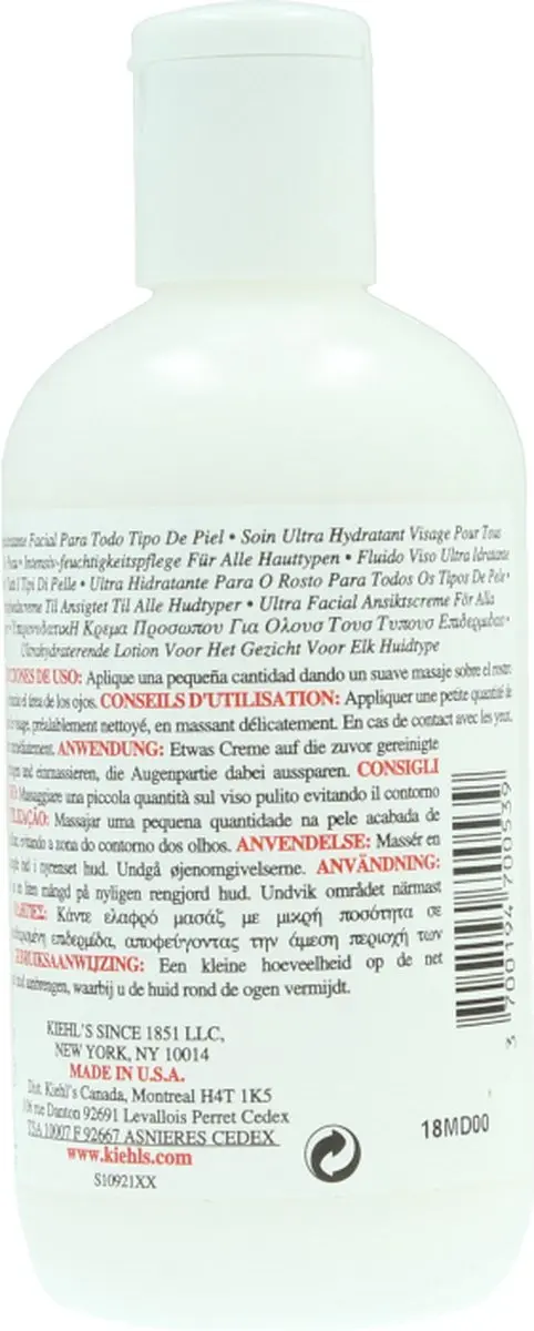 Kiehl's Ultra Facial Moisturizer 118ml