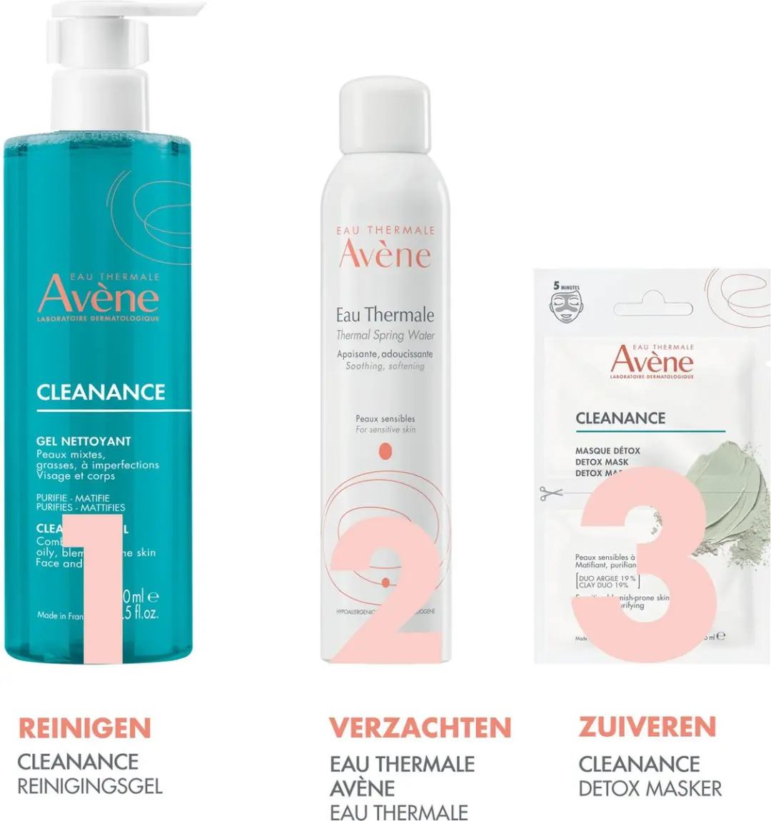 Avène Cleanance Detoxmasker 12ml - 12 Stuks