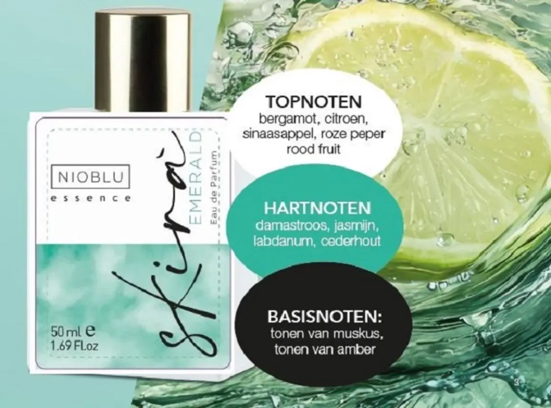 NIOBLU Skira Emerald Eau de Parfum 50ml