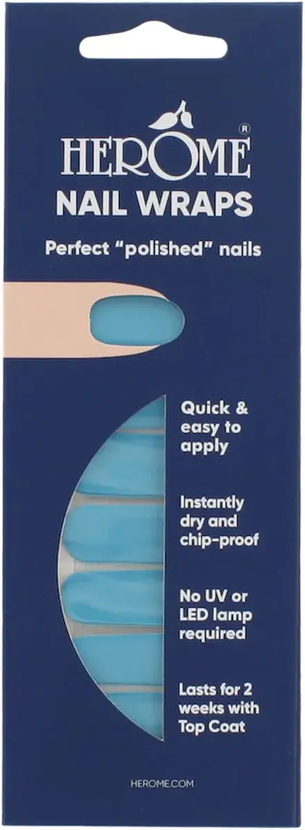 Herome Blue Lagoon Nagelstickers