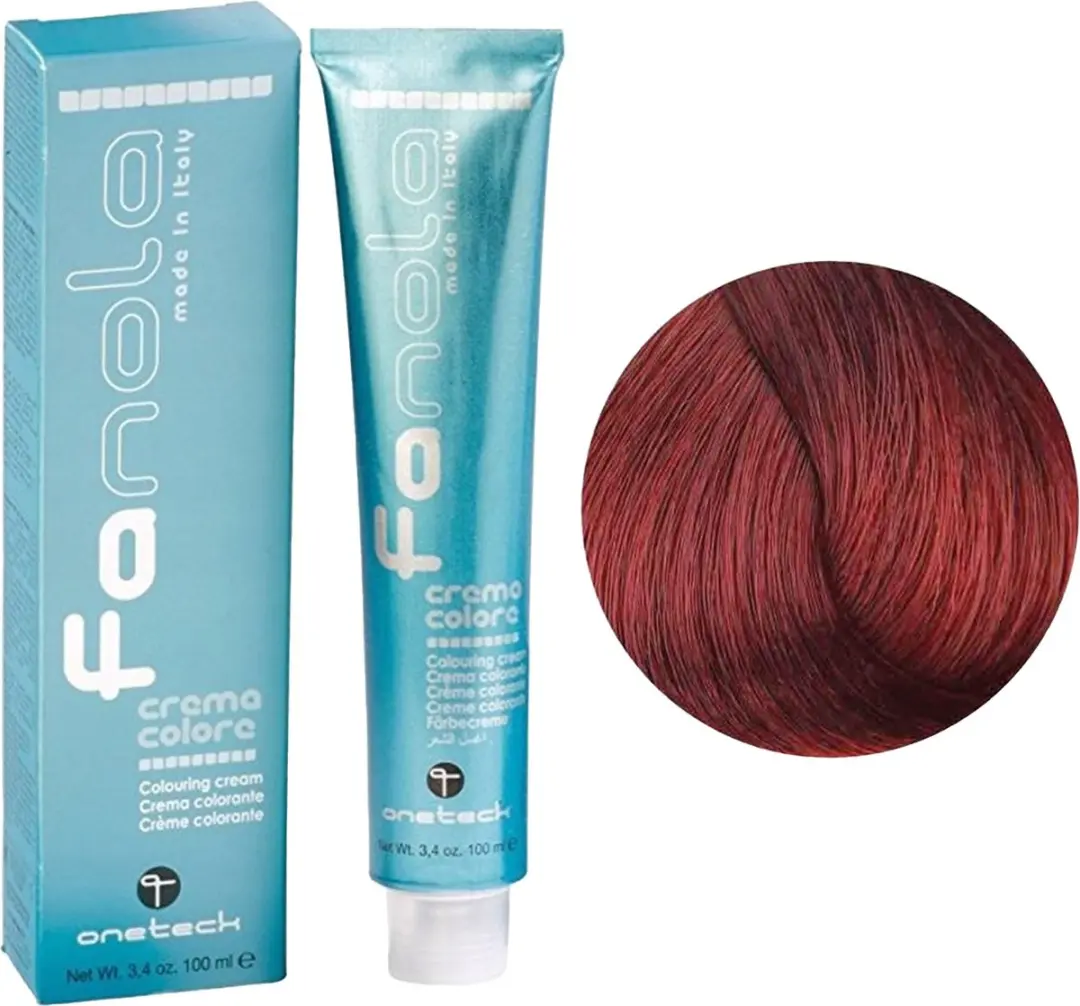 Fanola Professional Colouring Cream 6.6 Dark Blonde Rood