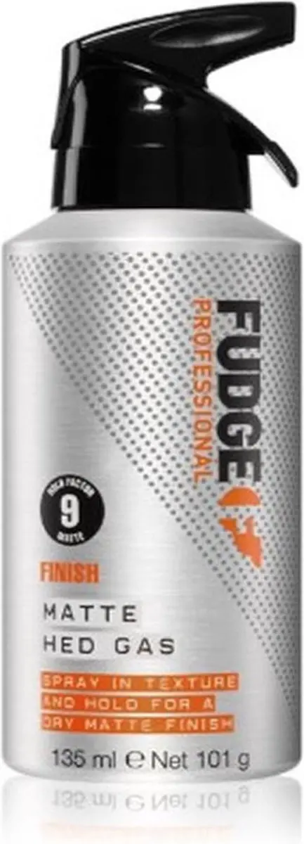 Fudge Professional Finish Matte Hed Gas Vormende Spray 135ml