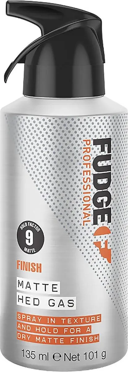 Fudge Professional Finish Matte Hed Gas Vormende Spray 135ml