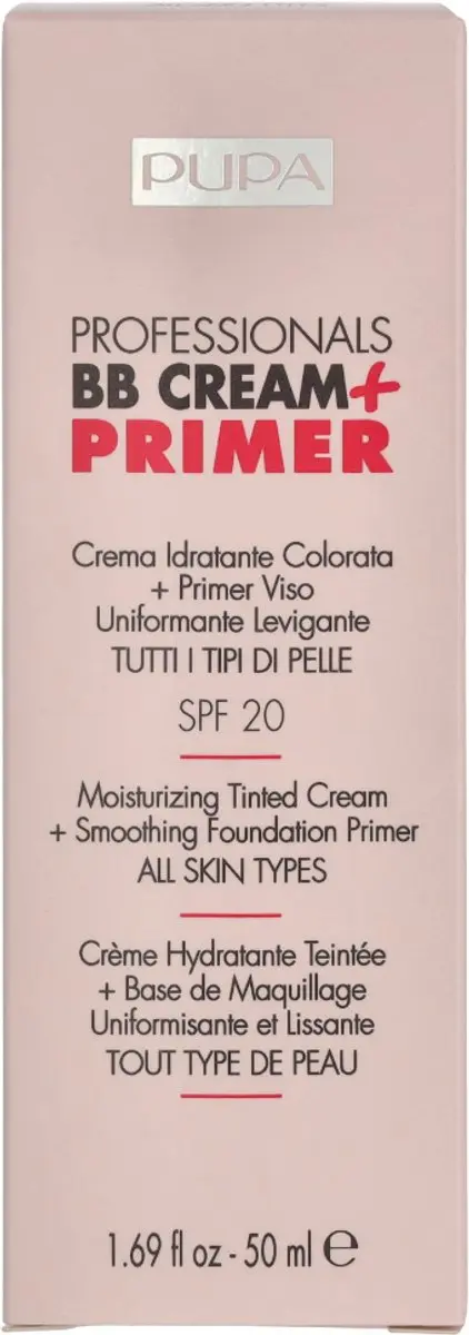 Pupa Milano Professionals BB Cream + Primer 002 Sand - 50ml