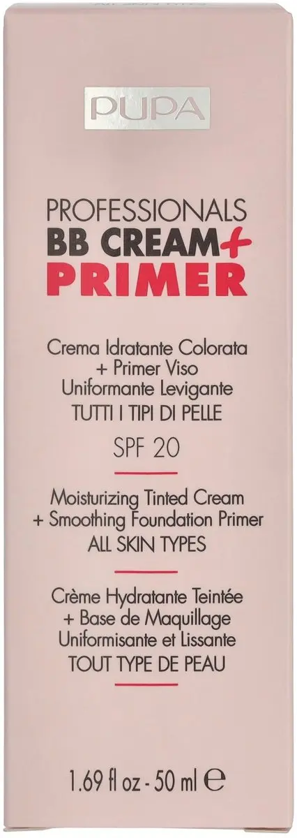 Pupa Milano Professionals BB Cream + Primer 002 Sand - 50ml