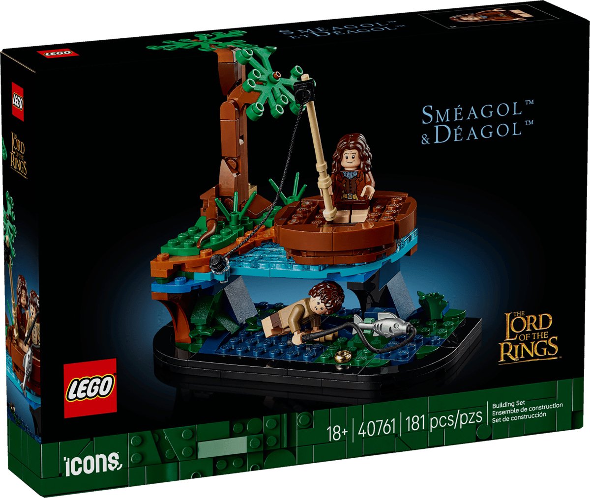 LEGO 40761 The Lord of the Rings: Sméagol & Déagol