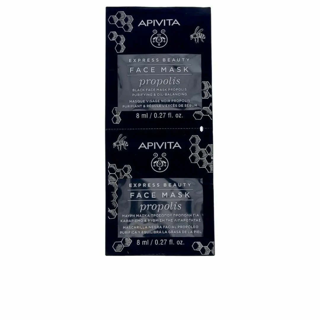 Apivita Express Beauty Propolis Gezichtsmasker - 2x8ml