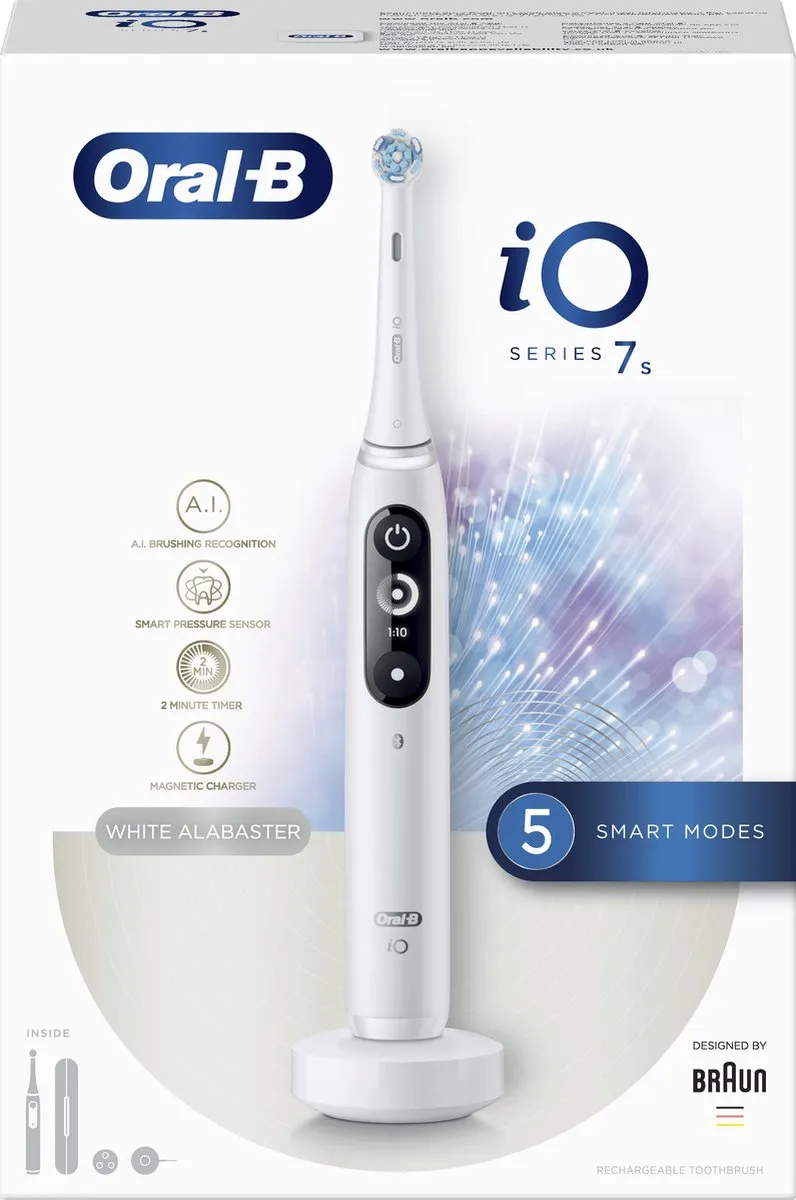 Oral-B iO7 Serie 7s Handvat - Wit