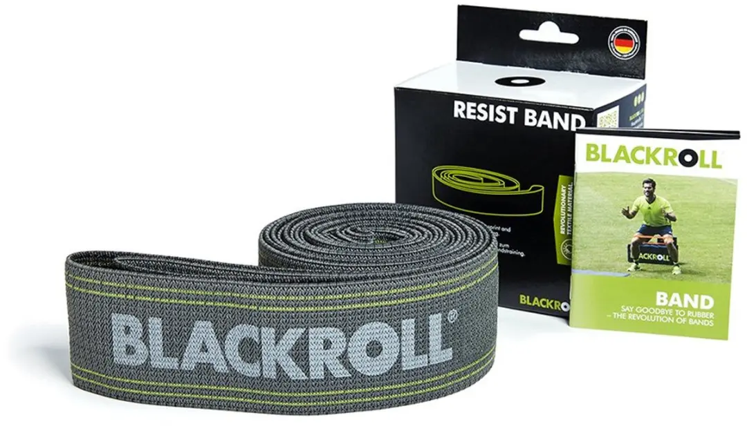 BLACKROLL Resist Band Weerstandsband Strong - 6 Stuks - Grijs