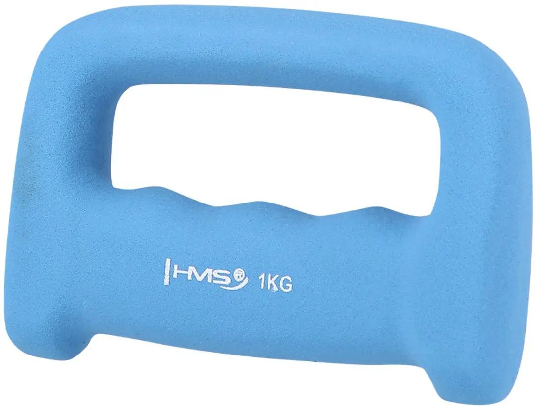 HMS Neopreen Dumbbell 1 kg - Blauw