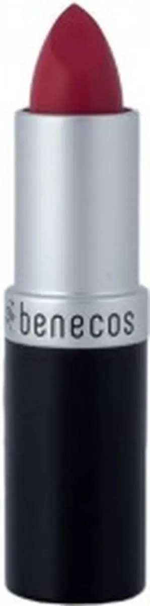 Benecos Lipstick Natural MAT Wow! - Rood - afbeelding 6 van 6