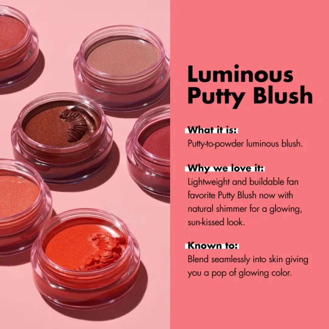 ELF Cosmetics Luminous Putty Blush Fiji - 10g - afbeelding 6 van 6